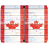 Canada Flag Light Wood Surface Duo Skin
