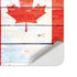 Canada Flag Light Wood Surface Duo Skin