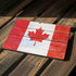 Canada Flag Light Wood Surface Pro 7 Skin
