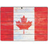 Canada Flag Light Wood Surface Pro 8 Skin