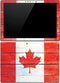 Canada Flag Light Wood Surface Pro (2017) Skin