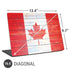 Canada Flag Light Wood Universal Laptop 16.6in (13.4 x 9.7in) Skin