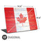 Canada Flag Light Wood Universal Laptop 18in (14.6 x 10.6in) Skin