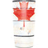 Canada Flag Light Wood Yeti 20oz Tumbler Skin