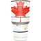 Canada Flag Light Wood Yeti 30oz Rambler Tumbler Skin