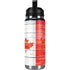 Canada Flag Light Wood YETI Rambler 26oz Bottle Skin