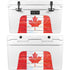 Canada Flag Light Wood YETI Tundra 45 Hard Cooler Skin