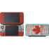 Canadian Flag Dark Wood Nintendo 2DS XL (2017) Skin