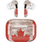 Canadian Flag Dark Wood AirPods Pro 2nd Gen Skin