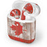 Canadian Flag Dark Wood Apple AirPods Skin