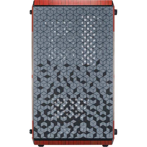 Canadian Flag Dark Wood Cooler Master MasterBox Q300L Mini Tower Skin