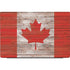 Canadian Flag Dark Wood Dell Vostro Skin