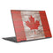 Canadian Flag Dark Wood HP Envy Skin