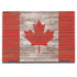 Canadian Flag Dark Wood HP Envy Skin