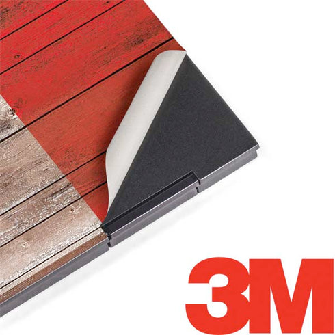Canadian Flag Dark Wood HP Envy Skin
