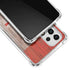 Canadian Flag Dark Wood Galaxy A33 5G Clear Case