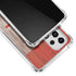 Canadian Flag Dark Wood Galaxy A53 5G Clear Case