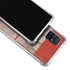 Canadian Flag Dark Wood Galaxy A71 5G Clear Case