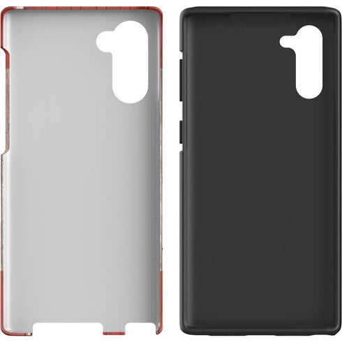 Canadian Flag Dark Wood Galaxy Note 10 Pro Case