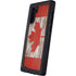 Canadian Flag Dark Wood Galaxy Note 10 Waterproof Case
