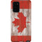 Canadian Flag Dark Wood Galaxy Note20 5G Pro Case