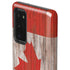 Canadian Flag Dark Wood Galaxy Note20 5G Pro Case