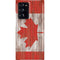 Canadian Flag Dark Wood Galaxy Note20 Ultra 5G Lite Case