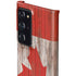 Canadian Flag Dark Wood Galaxy Note20 Ultra 5G Lite Case