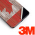 Canadian Flag Dark Wood Galaxy S10 Plus Skin