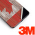 Canadian Flag Dark Wood Galaxy S10 Skin