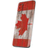 Canadian Flag Dark Wood Galaxy S20 Skin