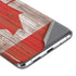 Canadian Flag Dark Wood Galaxy S20 Skin