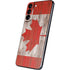 Canadian Flag Dark Wood Galaxy S22 Plus Skin