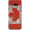 Canadian Flag Dark Wood Galaxy S8 Plus Skin