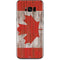 Canadian Flag Dark Wood Galaxy S8 Skin