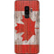 Canadian Flag Dark Wood Galaxy S9 Plus Skin
