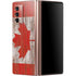 Canadian Flag Dark Wood Galaxy Z Fold2 5G Skin