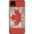 Canadian Flag Dark Wood Google Pixel 4 XL Skin