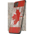 Canadian Flag Dark Wood Google Pixel 4 XL Skin