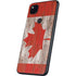 Canadian Flag Dark Wood Google Pixel 4a Skin