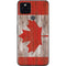 Canadian Flag Dark Wood Google Pixel 5a Skin