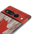 Canadian Flag Dark Wood Google Pixel 7 Pro Skin