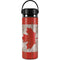 Canadian Flag Dark Wood Hydro Flask 20oz Wide Mouth Skin