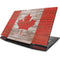 Canadian Flag Dark Wood Lenovo IdeaPad Skin
