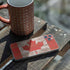 Canadian Flag Dark Wood iPhone 11 Pro Max Skin