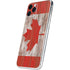 Canadian Flag Dark Wood iPhone 11 Pro Skin