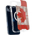 Canadian Flag Dark Wood iPhone 13 MagSafe Case