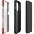 Canadian Flag Dark Wood iPhone 14 Plus Impact Case