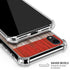 Canadian Flag Dark Wood iPhone XR Clear Case