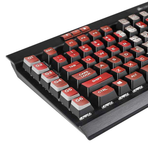Canadian Flag Dark Wood K95 RGB PLATINUM Mechanical Gaming Keyboard Skin